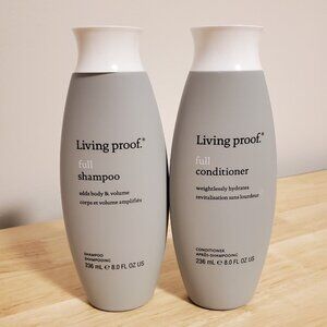 Living Proof Full Shampoo, 8 oz & Full Conditioner, 8 oz DUO New